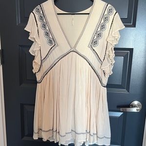 Free People Embroidered Tunic